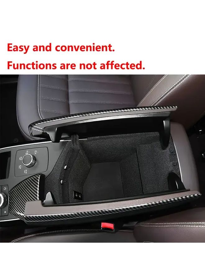 Carbon Fiber Car Console Cover for GLE GLS ML GL 2012 to 2019 - Image 5