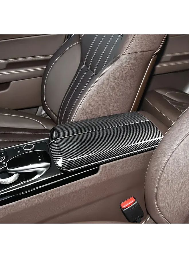 Carbon Fiber Car Console Cover for GLE GLS ML GL 2012 to 2019 - Image 3
