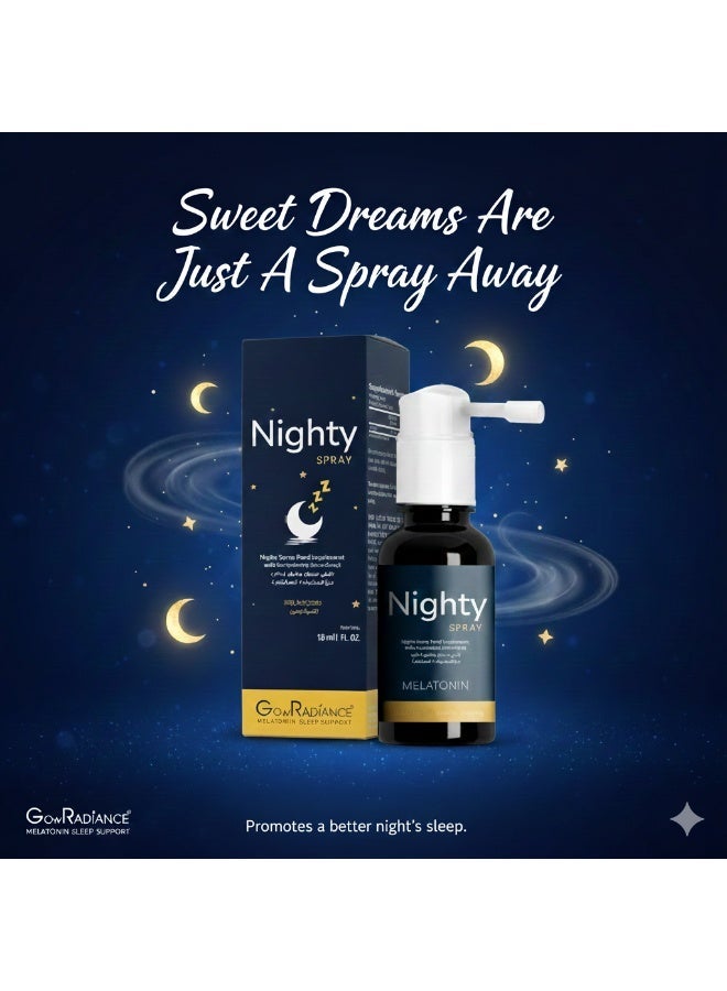 جلو راديانس بخاخ ليلي يحتوي على الميلاتونين 30 مل - Image 3