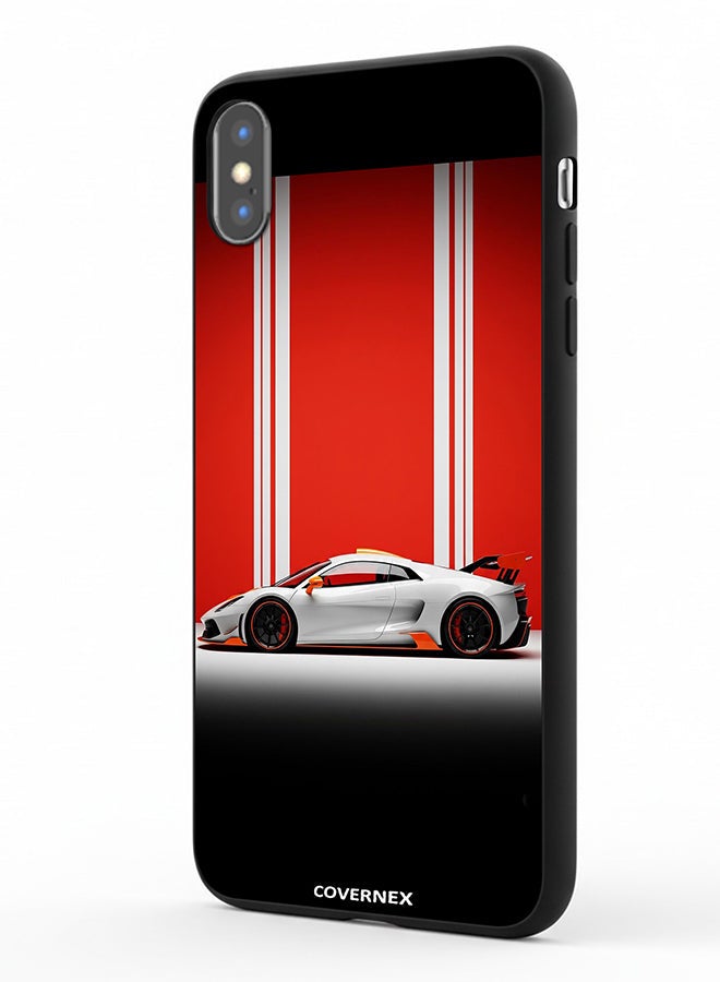 Covernex Apple iPhone Xs Protective Case Cover Printed Featuring Modern Supercar Concept - Image 1