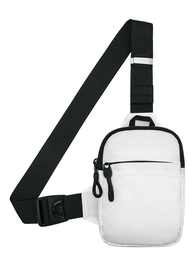 SYOSI Small Sling Bag for Men Waterproof Crossbody Fanny Packs Purses Chest Bags with Adjustable Shoulder Belt for Travel Sport Camping - Image 1