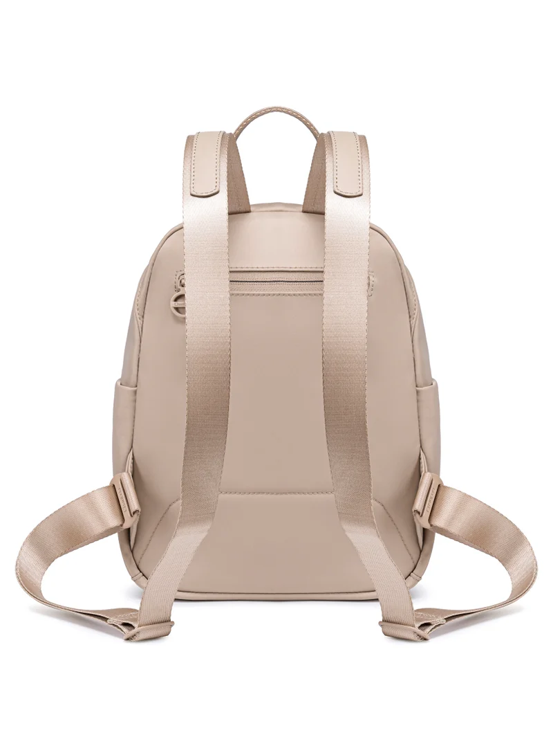 Chantria Khaki Premium Casual Backpack Water Resistant Multifunctional Anti-Theft Women Daypack with independent Laptop Compartment, CB00621-Khaki  | Best Price UAE