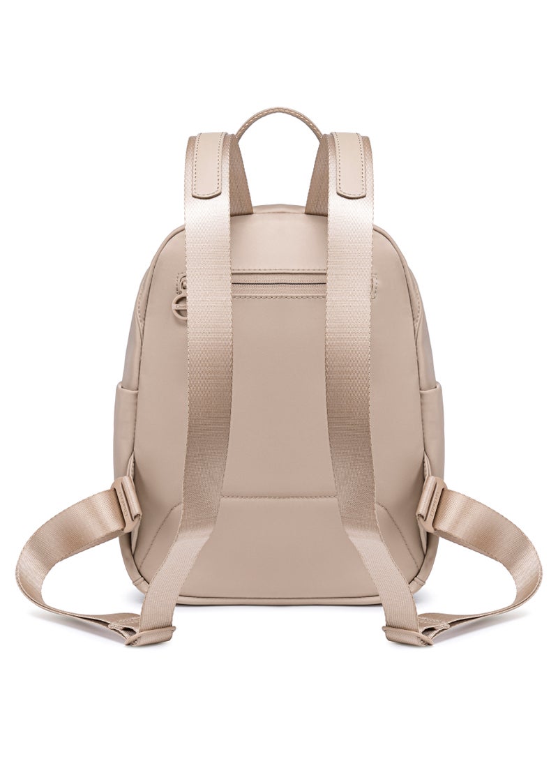 Chantria Premium Casual Backpack Water Resistant Multifunctional Anti-Theft Women Daypack with independent Laptop Compartment, CB00621-Khaki - Image 3
