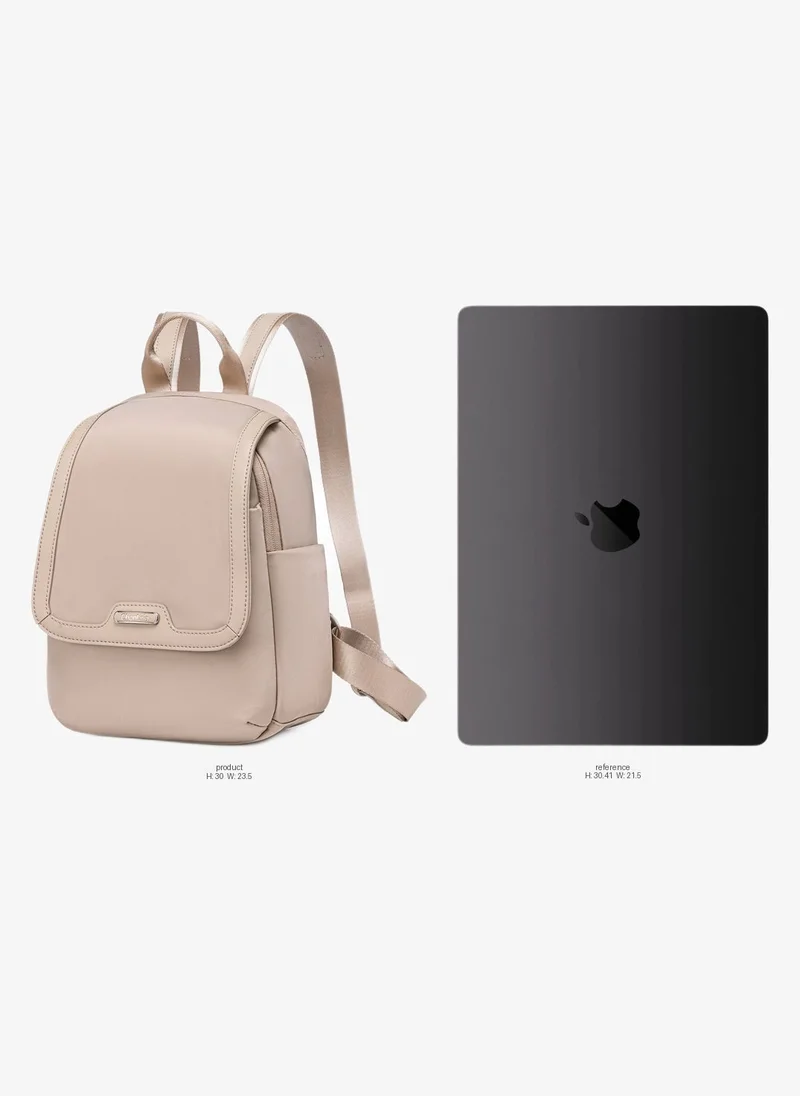 Chantria Khaki Premium Casual Backpack Water Resistant Multifunctional Anti-Theft Women Daypack with independent Laptop Compartment, CB00621, Khaki for Women | Best Price UAE