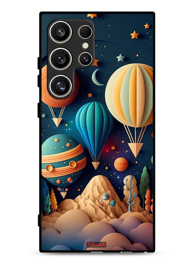 Tolwak Samsung Galaxy S24 Ultra 5G Protective Case Cover Perrashut Art - Image 1