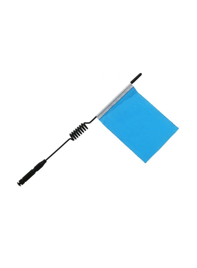 Mangniu Naughty Dragon Four-wheel Drive Off-road Climbing Car Model Car Accessories Metal Decoration Signal Flag DIY Modification Parts-Color:Signal Flag Short Flag Blue  - Image 1