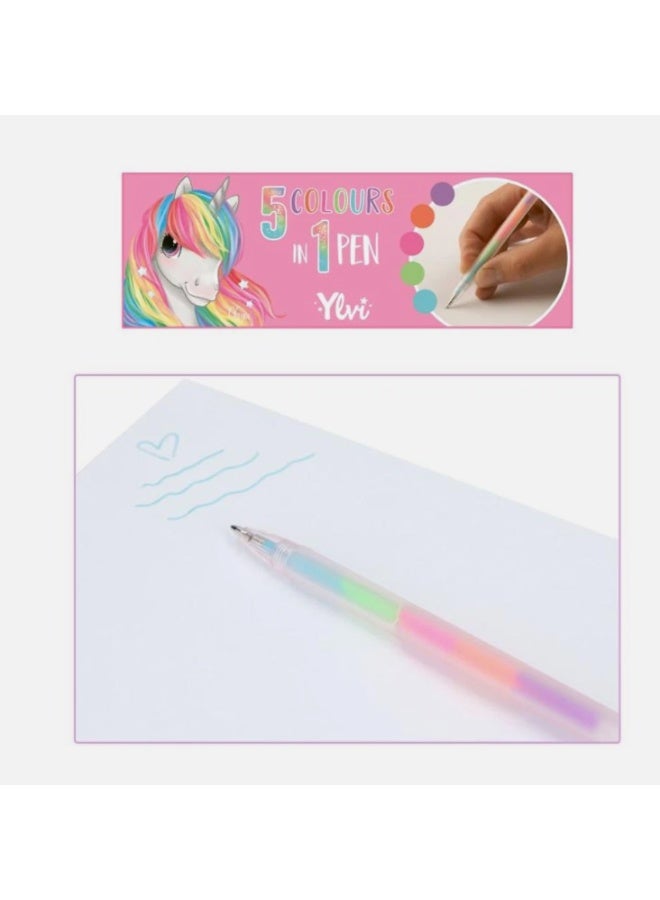 TOPModel Ylvi Icy Unicorn Gel Pen for Kids - Image 3