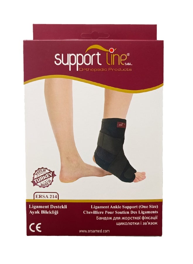 SupportLine Orthopedic Ligament Ankle Support: Universal Fit for Comprehensive Stability  - Image 3