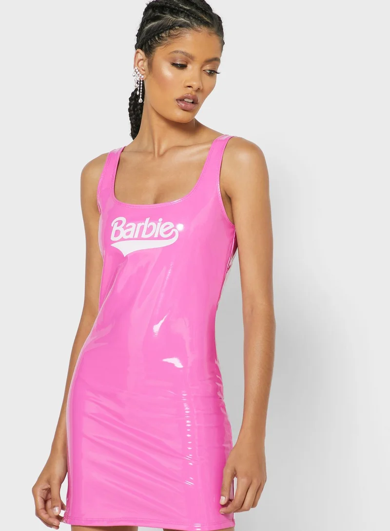 bodycon barbie dress BARBIE BODYCON MINI DRESS