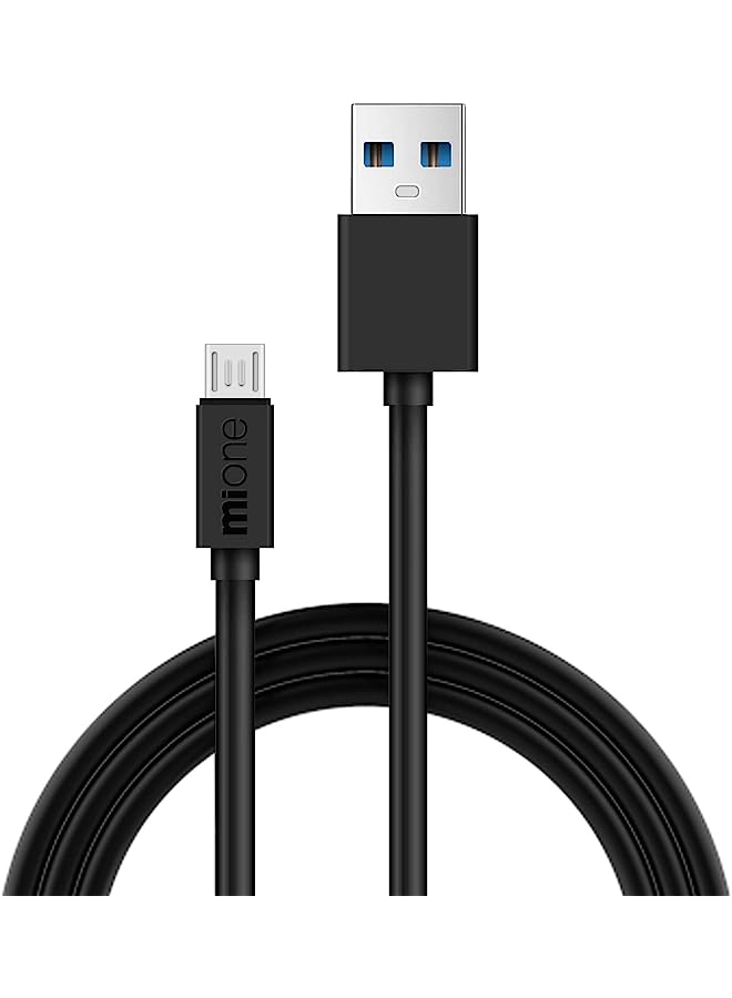 MiOne USB Micro Cable 2A Fast Charging USB-A to Micro Cable Charge Braided Cord Compatible with Samsung Galaxy S10 S9 S8 S20 Plus A51 A11,Note 10 9 8, PS5 Controller (Micro Cable) - Image 1