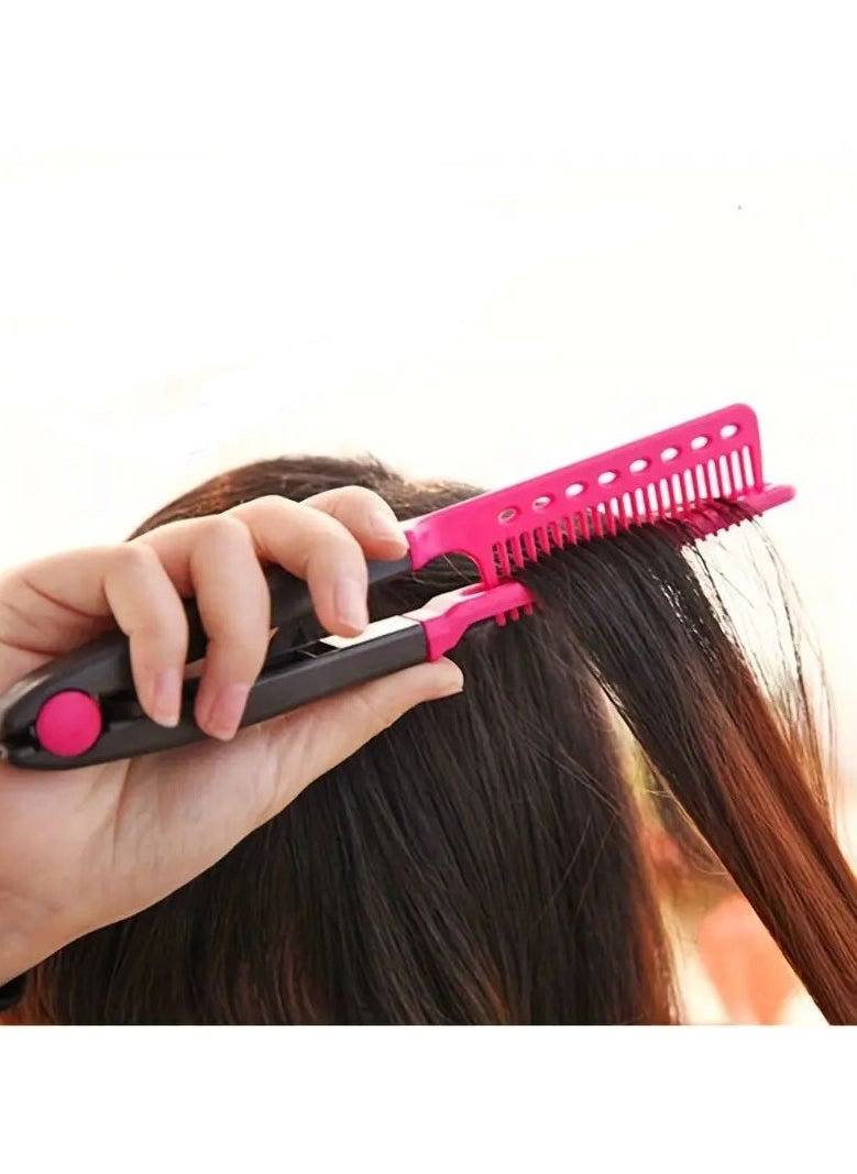 Goolsky V-clip Straight Hair Comb, Clip Comb, Organize and Trim Hair, Hair Styling Comb, Plastic Detangle Hair Styling Comb ﻿  - Image 5