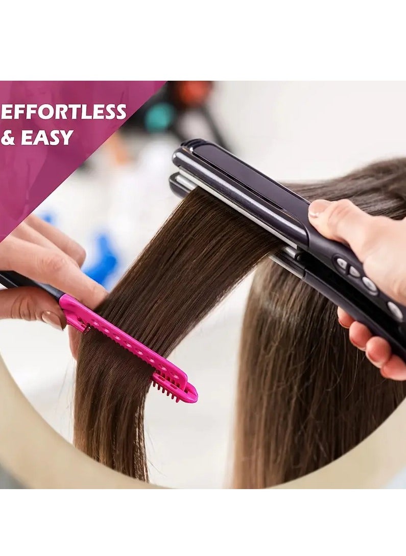 Goolsky V-clip Straight Hair Comb, Clip Comb, Organize and Trim Hair, Hair Styling Comb, Plastic Detangle Hair Styling Comb ﻿  - Image 2