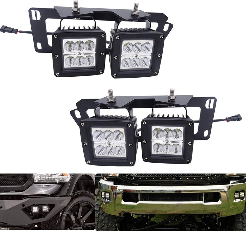 Wsays 4x 3 Inch 24W Dually LED Fog Light Pods - Image 2