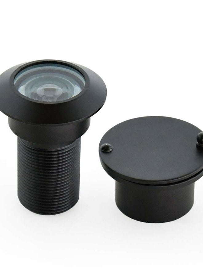 Earl Diamond 220 Degree Large Door Viewer Security Peek Peephole for Home Office Hotel Heavy Duty Rotating Brass Cover (Modern Black) - Image 5