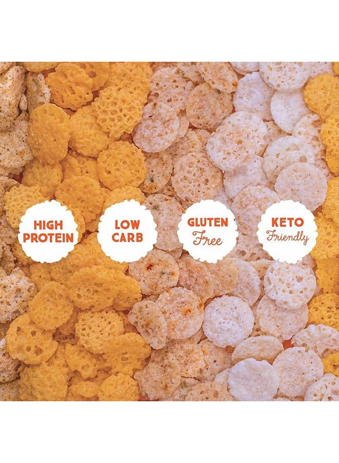 Whisps Parmesan Cheese Crisps| Keto Snack, No Gluten, No Sugar, Low Car, High Protein | 2.12oz (3 Pack) - Image 5