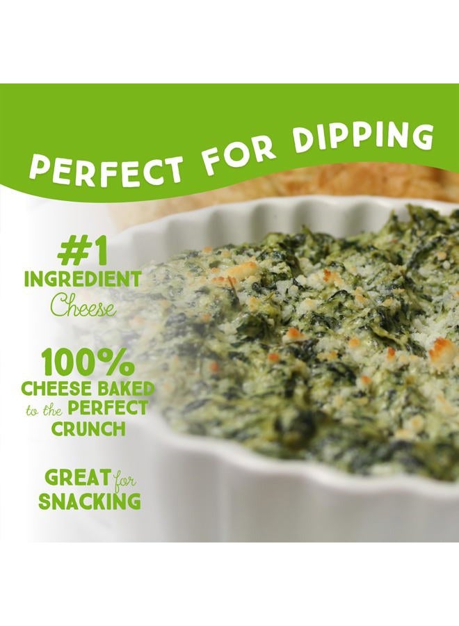 Whisps Parmesan Cheese Crisps| Keto Snack, No Gluten, No Sugar, Low Car, High Protein | 2.12oz (3 Pack) - Image 4