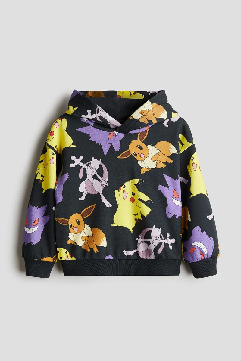 اتش اند ام Printed Hoodie