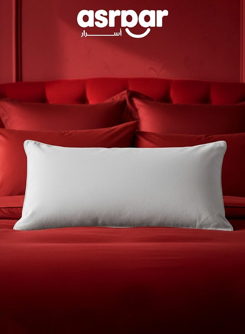 1 Pieces | Microfiber Cushion Filler - White - 50x30 cm