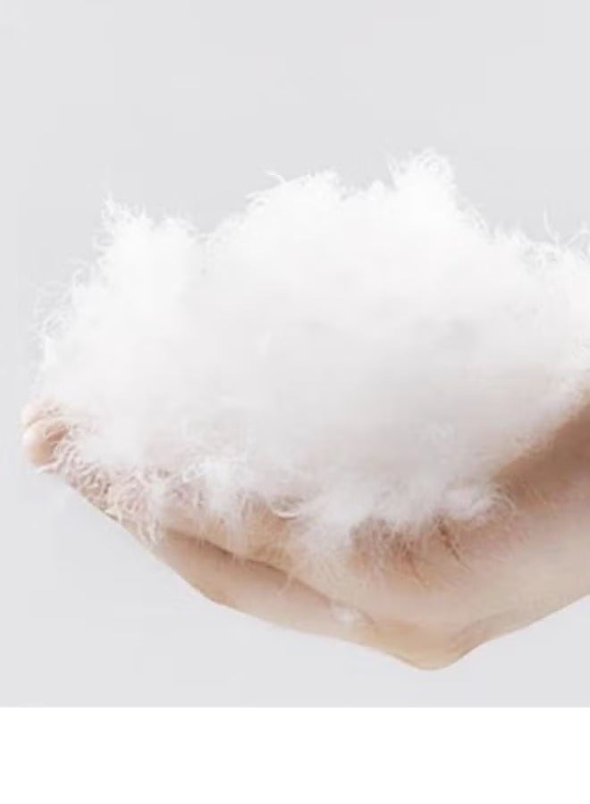 Asraar 1 Pieces | Microfiber Cushion Filler - White - 50x30 cm - Image 5