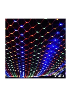 Generic Multicolor  Light LED Net Curtain String Light 320 LED  - Image 3