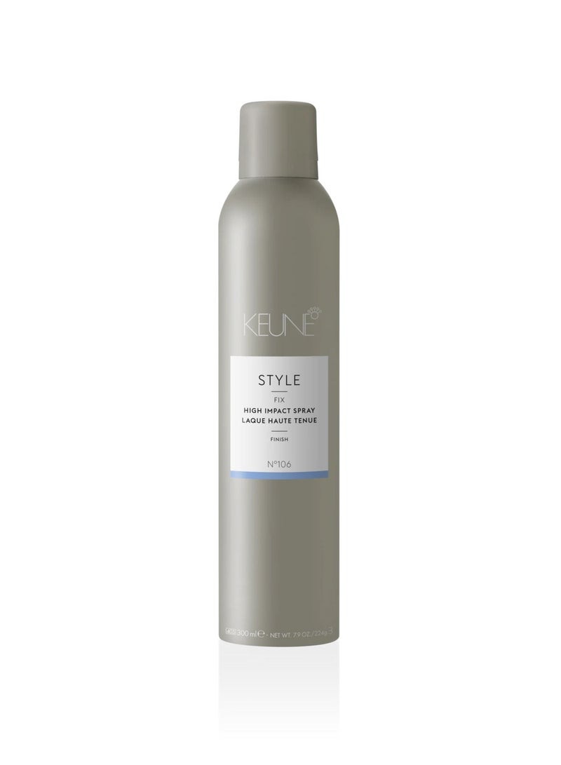 Keune Style Fix - High Impact Hair spray For Strong Hold - Finish N106 - 300ML - Image 1