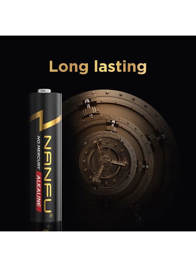 Nanfu Long Lasting AA 48 Batteries Premium LR6 Alkaline Battery 1.5v Batteries for Clocks Remotes Games Controllers Toys Electronic Device - Image 2