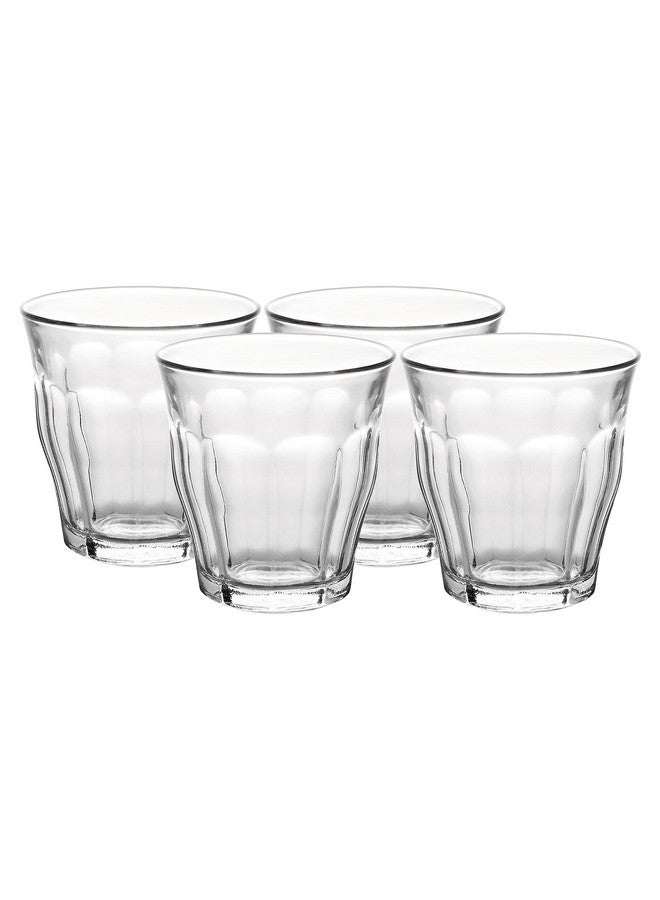 Duralex Picardie Clear Tumbler 90 ML 4 Pcs (1023AC/4) - Image 1