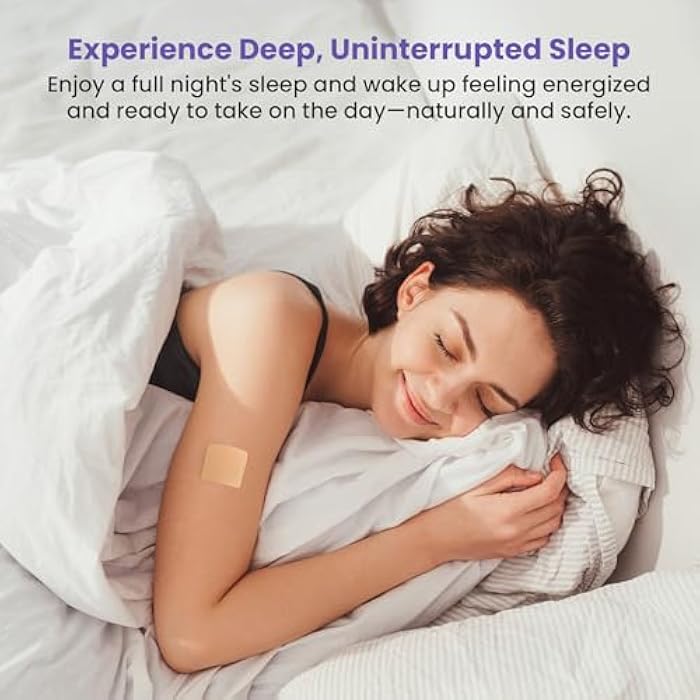 Sleep Connection Melatonin Patches for Adults - 60 Beige Sleep Patches for Adults, Skin Friendly, Sleep Promoting Stickers with Natural Ingredients - Supports Better Sleep & Relaxation - 2 packs of 30 - Image 2
