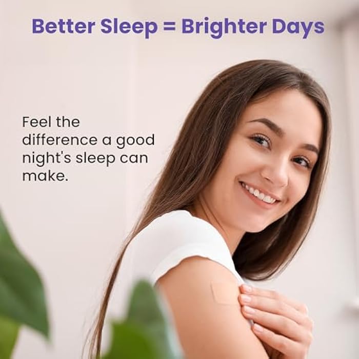 Sleep Connection Melatonin Patches for Adults - 60 Beige Sleep Patches for Adults, Skin Friendly, Sleep Promoting Stickers with Natural Ingredients - Supports Better Sleep & Relaxation - 2 packs of 30 - Image 5