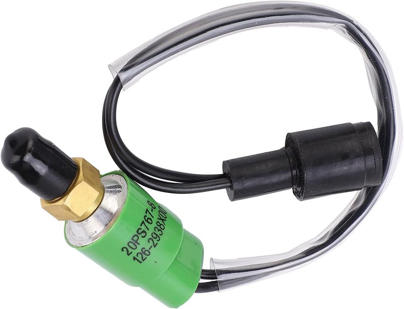 Pressure Switch Sensor 126-2938, Replacement for CAT 320/320B Big Round Plug, High Grade ABS and Metal Construction, Durable Pressure Switch with Simple Installation, Compatible - Image 3