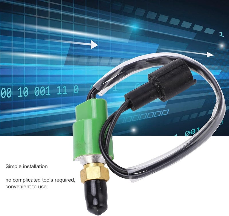 Pressure Switch Sensor 126-2938, Replacement for CAT 320/320B Big Round Plug, High Grade ABS and Metal Construction, Durable Pressure Switch with Simple Installation, Compatible - Image 5