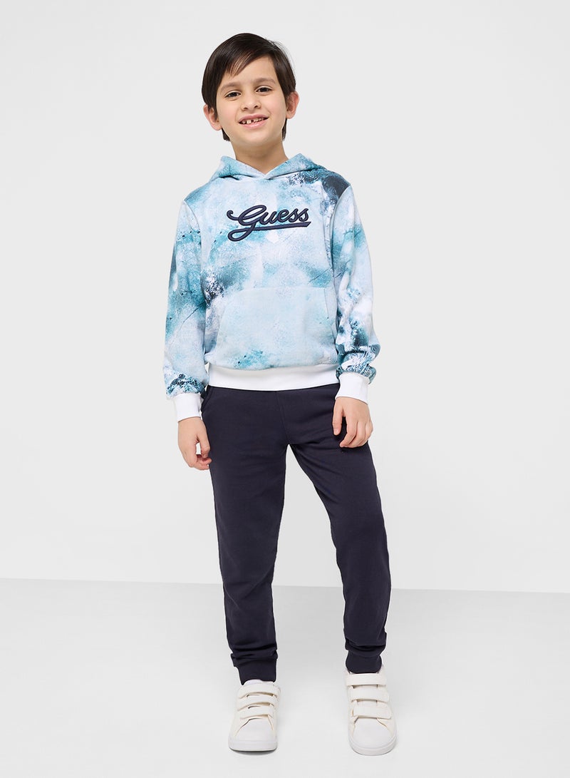 GUESS Kids Detail Logo Hoodie - Image 4