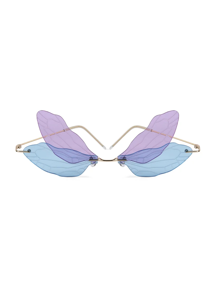 Woggles Red Pappy Zanthe Blue Butterfly Sunglasses