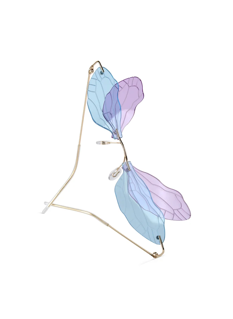 Woggles Red Pappy Zanthe Blue Butterfly Sunglasses