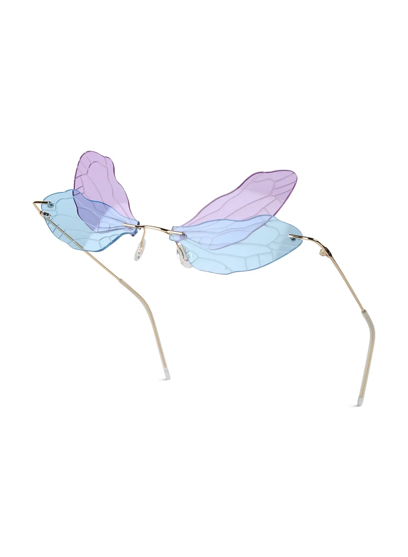 Woggles Red Pappy Zanthe Blue Butterfly Sunglasses