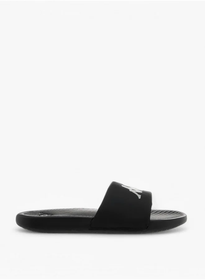 كابا Men's Logo Print Slip-On Slides