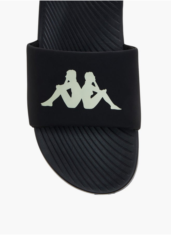 Kappa Men's Logo Print Slip-On Slides  - Image 3