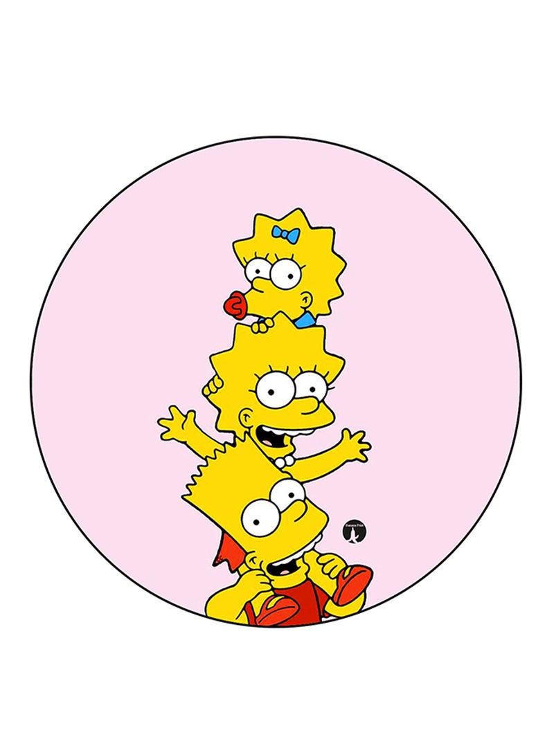 RKN Simpsons Printed Fridge Magnet  Multicolour - Image 1