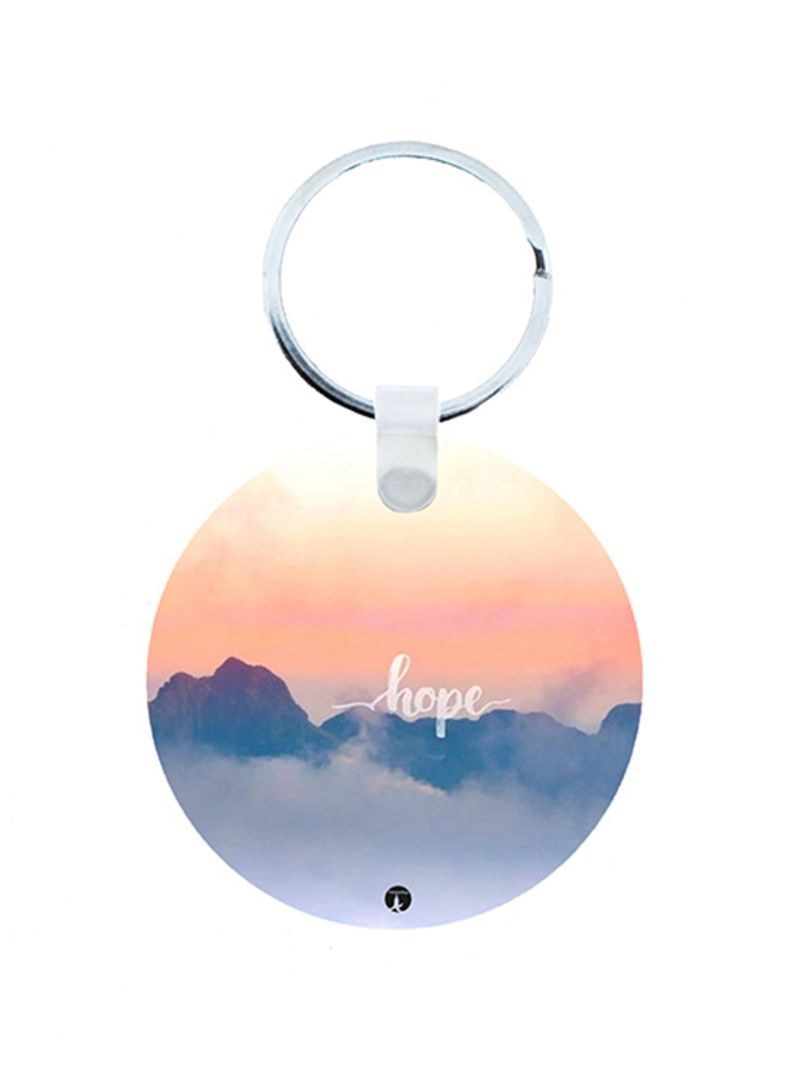 RKN The English Phrases Wooden Keychain