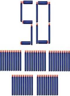 vGRASSP VGRASSP Soft Foam Suction Bullets Darts for Toy Guns -Sticky Safe Bullets Compatible with Nerf N-Strike, Blaze Storm - 50 Count - Color As Per Stock 