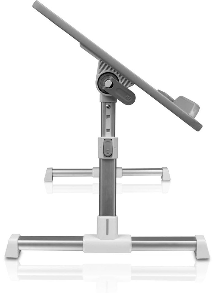 MHR Adjustable Laptop Table with Cooling Fan, Foldable Portable Laptop Desk Stand for Bed, Sofa & Office, Ergonomic Design for Work, Study & Gaming - Image 4