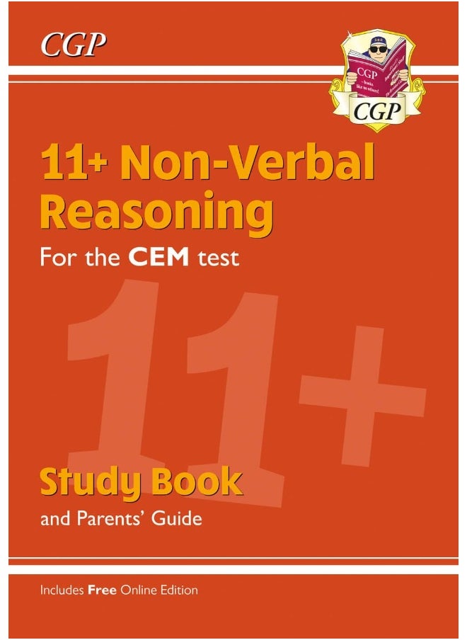 null - 11+ CEM Non-Verbal Reasoning Study Book (with Parents Guide & Online Edition) - Image 1