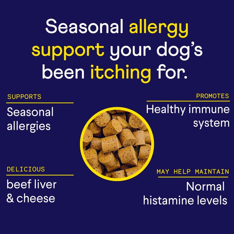 Finn Allergy & Itch for Dogs | Daily Support for Itchy Skin, Immune Health & Seasonal Allergies from Colostrum, Bee Propolis + Probiotics | 90 Soft Chews - Image 2