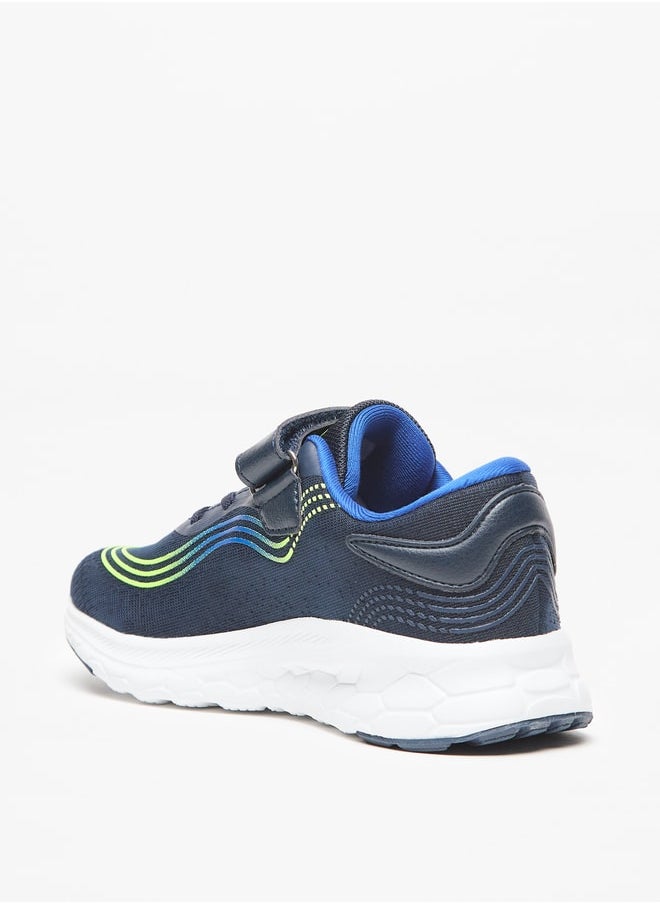 Kappa - Boys' Logo Detail Sports Shoes with Hook and Loop Closure - Image 1