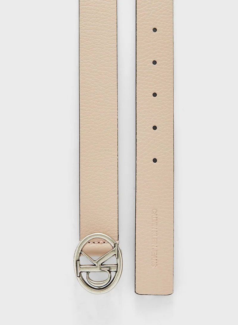 Calvin Klein Jeans Logo Buckle Belt
