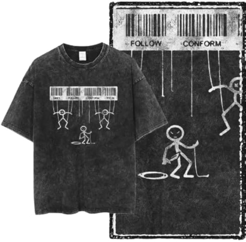 OBEY T-shirt Washed 56