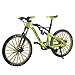 Ailejia Mini Racing Bicycle Ornament Vehicles Mountain Finger Dirt Bike Toy Model Decoration Crafts for Home SGreen - Image 2