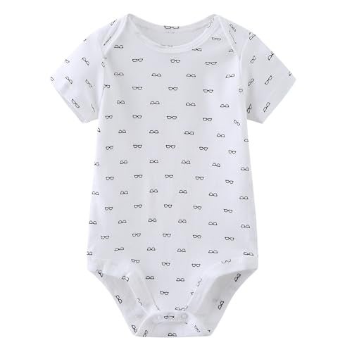 Ruliby Baby Boy Bodysuit and Pant Set Cotton Soft Newborn Clothes Outfits 9-12 month - Image 4