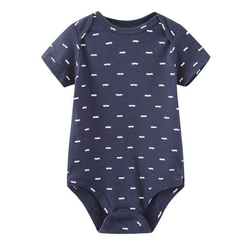 Ruliby Baby Boy Bodysuit and Pant Set Cotton Soft Newborn Clothes Outfits 9-12 month - Image 2