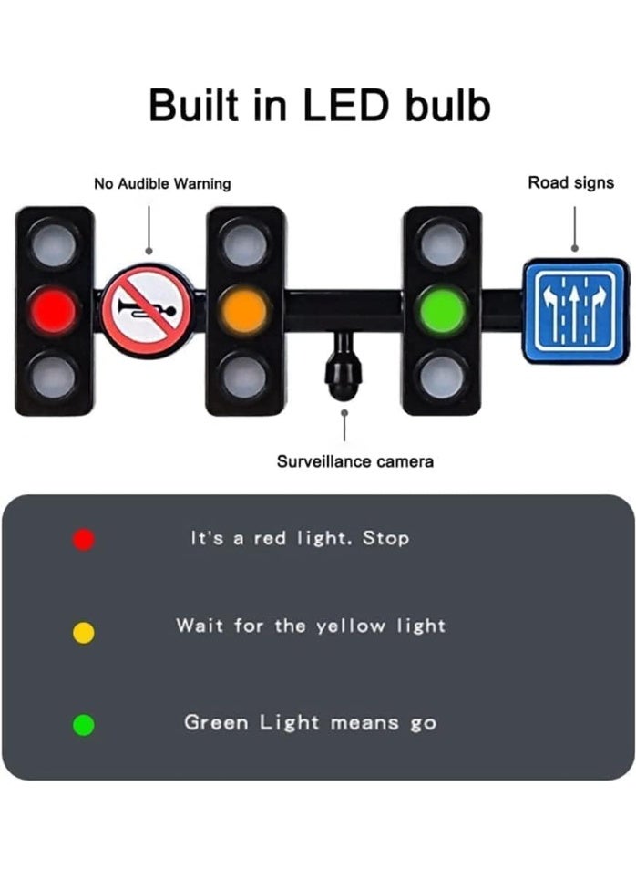 Traffic Light Toy - Simulation Signal Model for Children to Learn Traffic Knowledge at Home and School - Non-Toxic and Tasteless - Image 4